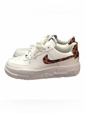 Nike Shoes Air Force 1 Pixel SE White Leopard Sneakers Sz 7 Women